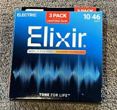 Elixir 【3セットパック】NANOWEB LIGHT #16567 3pack【10-46/エレキギター弦】