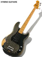 Fender Custom Shop J Signature Precision Bass Heavy Relic Black Gold Master Built by GREG FESSLER 2020_3