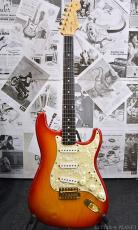 Fender Custom Shop MBS 1960s Stratocaster -Refinish Cherry Sunburst- by Larry Brooks 1994USED!!_2