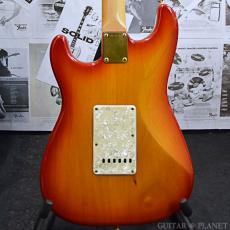 Fender Custom Shop MBS 1960s Stratocaster -Refinish Cherry Sunburst- by Larry Brooks 1994USED!!_3