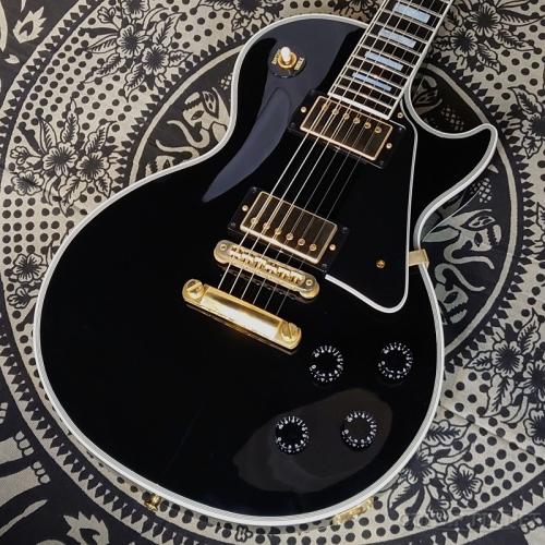 Gibson ~Modern Collection~ Les Paul Custom w/ Ebony Fingerboard Ebony Gloss -2019USED!!【4.46kg】