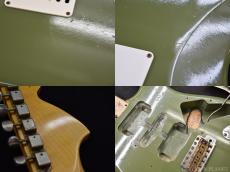 Fender Custom Shop Guitar Planet Exclusive Custom22F Stratocaster Journeyman Relic -Olive Drab- 2021USED!!_8