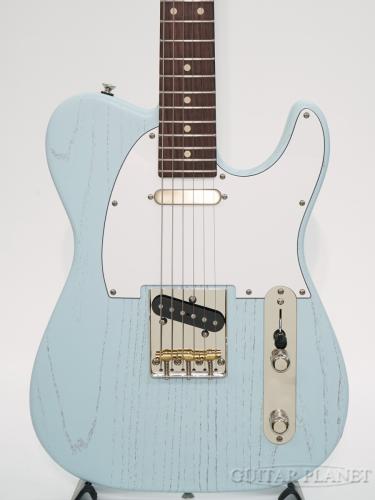 TOM ANDERSON 【ギタプラBLACK FRIDAY】T Icon Contoured -Satin Organic Grain Sonic Blue with Brown-【2.7kg!】