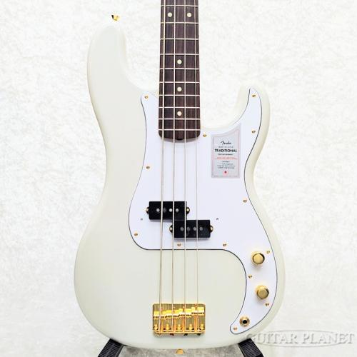 Fender 2025 Collection Made in Japan Traditional II 60s Precision Bass -White Pearl-