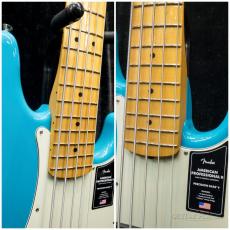 Fender 【BLACK FRIDAY SALE】American Professional II Precision Bass V -Miami Blue-【4.17kg】_6
