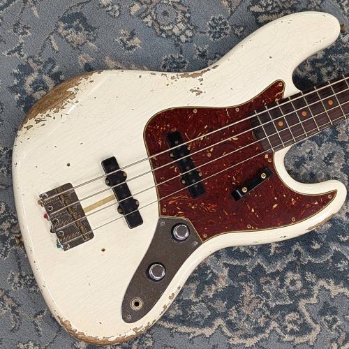 Fender Custom Shop ~Spec Piece~ 1961 Jazz Bass Heavy Relic -Aged Olympic White-