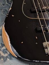 Fender Custom Shop ~Bass Planet Spec~ 1962 Jazz Bass Relic Josefina Jaco Pickups -Aged Black w/Matching Head-_8
