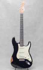 Fender Custom Shop 2017 LTD Black Roasted Dual-Mag Stratocaster Relic / 2022_2