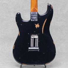 Fender Custom Shop 2017 LTD Black Roasted Dual-Mag Stratocaster Relic / 2022_3