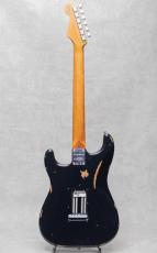 Fender Custom Shop 2017 LTD Black Roasted Dual-Mag Stratocaster Relic / 2022_4