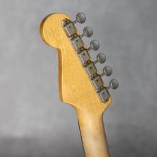 Fender Custom Shop MBS 1962 Stratocaster Heavy Relic Black Overlay Seminole Red Built by Jason Smith_10