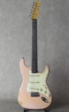 Nacho Guitars Early 60s Contour Body #50026 Heavy Aging Shell Pink Medium C Neck_2