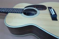 Headway HF-415 ATB (Aska Team Build) / Solid Sitka Spruce Top・Solid Rosewood Side and Back・Herringbone Trim・Diamond Inlay・Ebony Fingerboard Long Saddle・Original Pick guard 【With Original Hard Case】 2015年製　_12