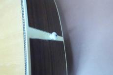 Headway HF-415 ATB (Aska Team Build) / Solid Sitka Spruce Top・Solid Rosewood Side and Back・Herringbone Trim・Diamond Inlay・Ebony Fingerboard Long Saddle・Original Pick guard 【With Original Hard Case】 2015年製　_14