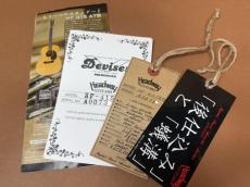 Headway HF-415 ATB (Aska Team Build) / Solid Sitka Spruce Top・Solid Rosewood Side and Back・Herringbone Trim・Diamond Inlay・Ebony Fingerboard Long Saddle・Original Pick guard 【With Original Hard Case】 2015年製　_15