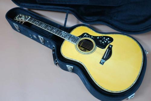 YAMAHA LL-120MS Custom / One Owner・Abalone Head Trim and SADA Inlay・Abalone Trim and Rosette・Engelmann Spruce Top・Side Jacaranda and Back Jacaranda and Ebony 3P・Honduras Mahogany and Ebony 5p Neck【With Origi