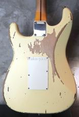 Fender Custom Shop 1956 Stratocaster Heavy Relic FRT / Vintage White_2