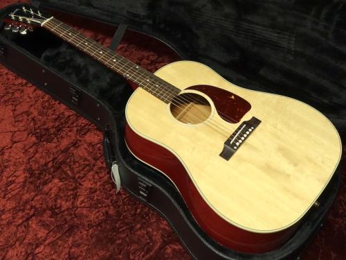 Gibson J-45 Standard Natural Top / Cherry - Back/Sides/Neck