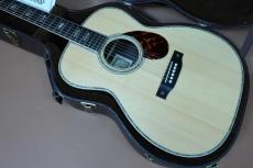 ASTURIAS EC-Emperor Jacaranda / Torch Head Inlay・ German Spruce Top・Solid Brazilian Rosewood Side and  Back・000-45 Style Mexican Shell Abalone Trim and Rosette and Bridge Inlay・Hexagons Inlay 　【With Original  _2