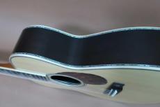 ASTURIAS EC-Emperor Jacaranda / Torch Head Inlay・ German Spruce Top・Solid Brazilian Rosewood Side and  Back・000-45 Style Mexican Shell Abalone Trim and Rosette and Bridge Inlay・Hexagons Inlay 　【With Original  _5