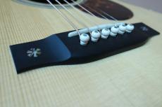 ASTURIAS EC-Emperor Jacaranda / Torch Head Inlay・ German Spruce Top・Solid Brazilian Rosewood Side and  Back・000-45 Style Mexican Shell Abalone Trim and Rosette and Bridge Inlay・Hexagons Inlay 　【With Original  _14
