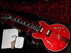 Gibson Custom Shop Demo Mod Collection CS-356 Figured Top Finger Tail Piece w/ Ebony Fingerboard Gloss "MOD" : Faded Cherry