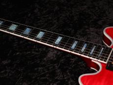 Gibson Custom Shop Demo Mod Collection CS-356 Figured Top Finger Tail Piece w/ Ebony Fingerboard Gloss "MOD" : Faded Cherry_5