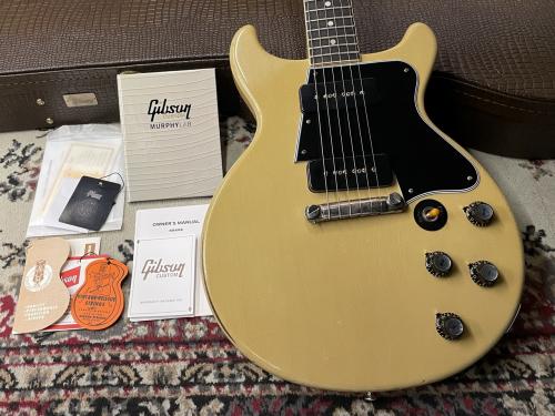 Gibson Gibson Custom Shop Murphy Lab 1960 Les Paul Special Double Cut TV Yellow  s/n 04558【3.33kg】