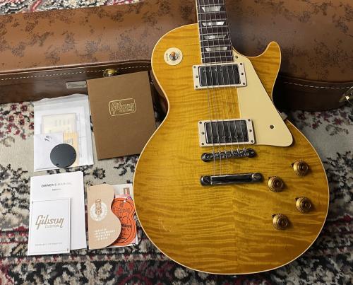 Gibson 【圧巻の杢】Historic Collection 1959 Les Paul Standard Lemon Burst VOS s/n 943472【4.12kg】