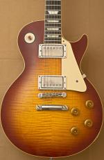 Gibson 1959 Les Paul Standard Reissue VOS -Faded Cherry Tea Burst-【整った杢目・漆黒指板】【3.86kg】_5