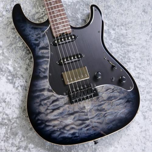 ESP ESP SNAPPER-CTM/QM 20th Anniversary -See Thru Black Sunburst-