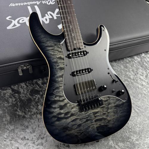 ESP 【極上杢個体】ESP SNAPPER-CTM/QM 20th Anniversary -See Thru Black Sunburst- [3.81kg] 超美品