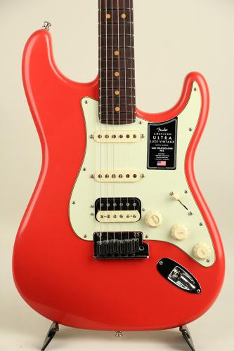Fender American Ultra Luxe Vintage '60s Stratocaster HSS RW Fiesta Red【S/N US25006221】