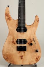 Charvel Pro-Mod DK24 HH HT E Mahogany with Poplar Burl, Ebony Desert Sand【S/N MC25003461】