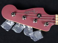 Fender Made In Japan Hybrid II Precision Bass Burgundy Mist Metallic with Matching Head_5