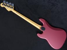 Fender Made In Japan Hybrid II Precision Bass Burgundy Mist Metallic with Matching Head_6