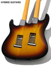 Vanzandt Double Neck Stratocaster 3-Tone Burst 1995_2