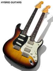 Vanzandt Double Neck Stratocaster 3-Tone Burst 1995_3