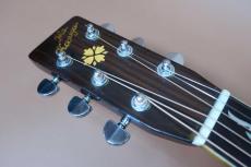 The Kasuga 000-45 Style Tree of Life Custom / Solid Spruce Top・Solid Jacaranda Side and Back・Solid Abalone Trim and Rosette・Tree of Life Inlay・Ebony Fingerboard・Non -Pick guard・Shade Top【With Sigma Guitar Martin_8
