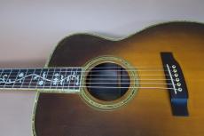 The Kasuga 000-45 Style Tree of Life Custom / Solid Spruce Top・Solid Jacaranda Side and Back・Solid Abalone Trim and Rosette・Tree of Life Inlay・Ebony Fingerboard・Non -Pick guard・Shade Top【With Sigma Guitar Martin_12