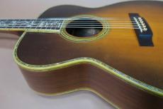 The Kasuga 000-45 Style Tree of Life Custom / Solid Spruce Top・Solid Jacaranda Side and Back・Solid Abalone Trim and Rosette・Tree of Life Inlay・Ebony Fingerboard・Non -Pick guard・Shade Top【With Sigma Guitar Martin_13