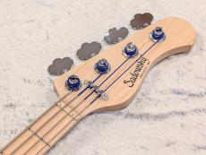 Sadowsky MetroLine ML21 VJ4 Ash / Solid Candy Apple Red Metallic High Polish_4