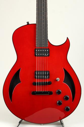 Marchione Guitars Semi-Hollow Standard Italian Alpine Spruce Top 1pcs Figured maple Marchione Red