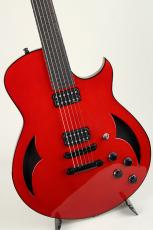 Marchione Guitars Semi-Hollow Standard Italian Alpine Spruce Top 1pcs Figured maple Marchione Red_3