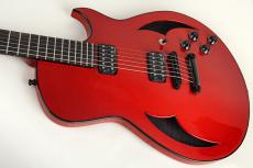 Marchione Guitars Semi-Hollow Standard Italian Alpine Spruce Top 1pcs Figured maple Marchione Red_6