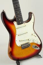 Nacho Guitars Early 60s Contour Body Sunburst #45002 Heavy Aging / Medium C neck_3
