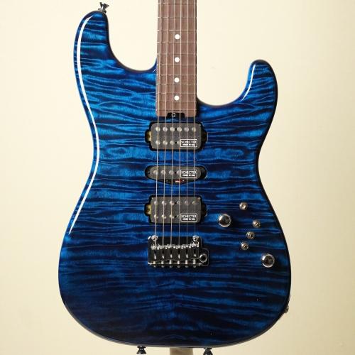 SCHECTER 【名古屋店オーダーモデル】ST5B CTM VTR -Black Aqua-《NEW》