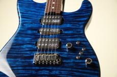 SCHECTER 【名古屋店オーダーモデル】ST5B CTM VTR -Black Aqua-《NEW》_8