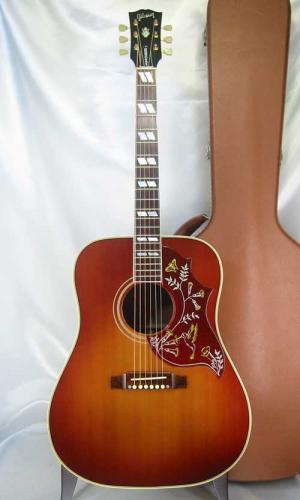 Gibson Hummingbird True Vintage / 60s Dark Heritage Cherry・Small Head・Double parallelogram Inlay・Premium Grade Spruce Top・Mahogany Side and Back・Madagascar Rose Fingerboard and Bridge【With Original Case】2009