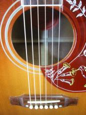 Gibson Hummingbird True Vintage / 60s Dark Heritage Cherry・Small Head・Double parallelogram Inlay・Premium Grade Spruce Top・Mahogany Side and Back・Madagascar Rose Fingerboard and Bridge【With Original Case】2009_8